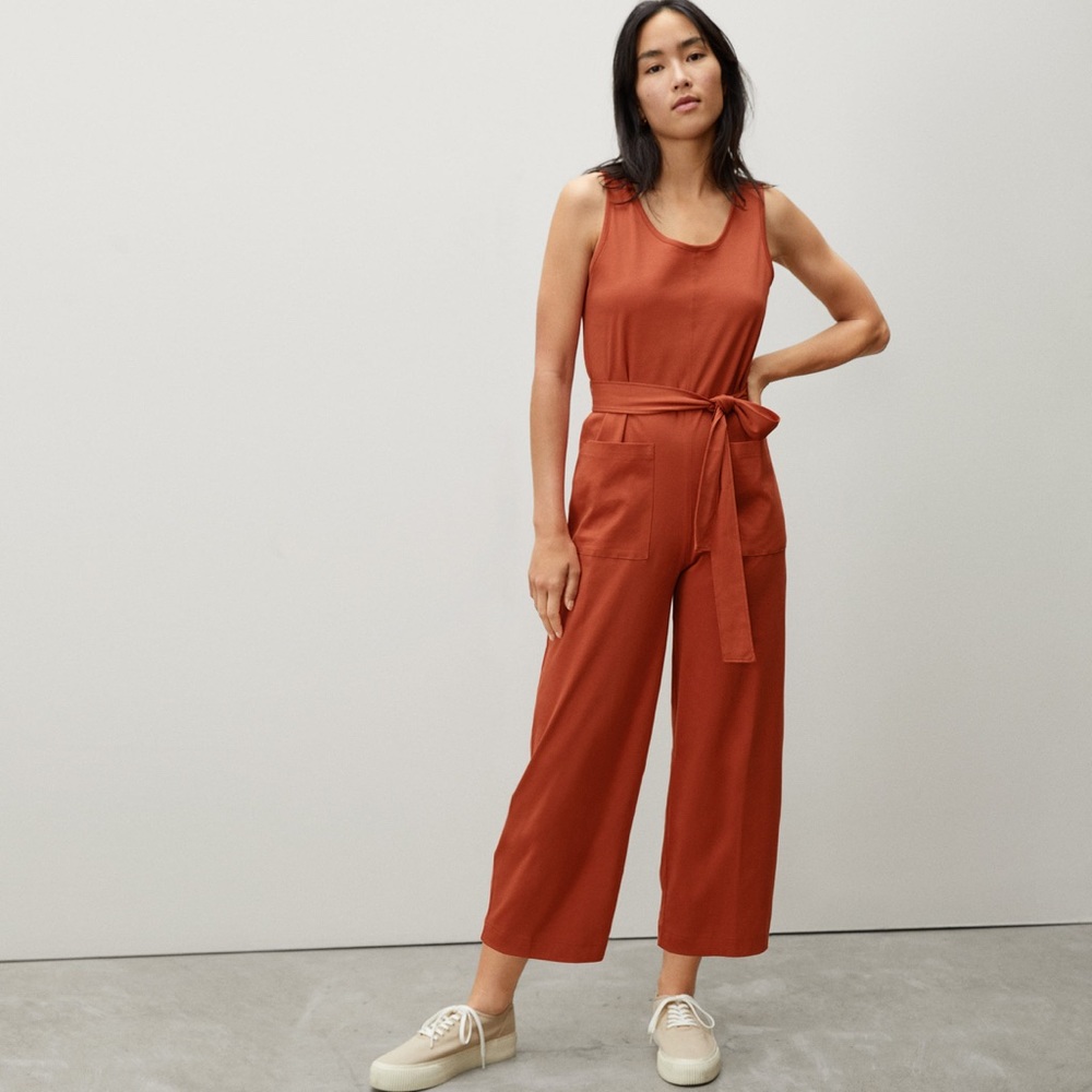 Everlane Luxe Cotton Jumpsuit